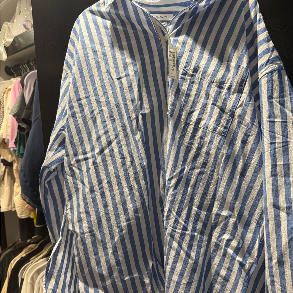 Madewell oversized shirt